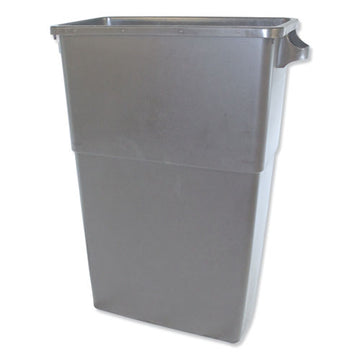 Impact® Thin Bin Containers, Rectangular, Polyethylene, 23 Gal, Gray freeshipping - TVN Wholesale